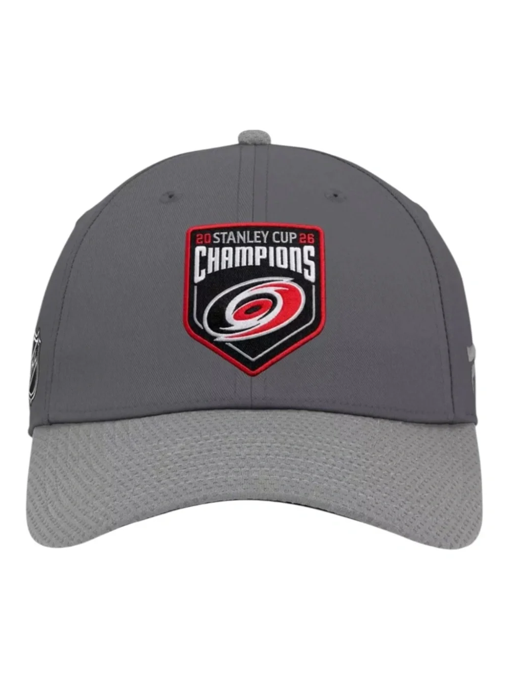 NHL Adult Carolina Hurricanes 2026 Stanley Cup Champions Pro Prime Hat Gray